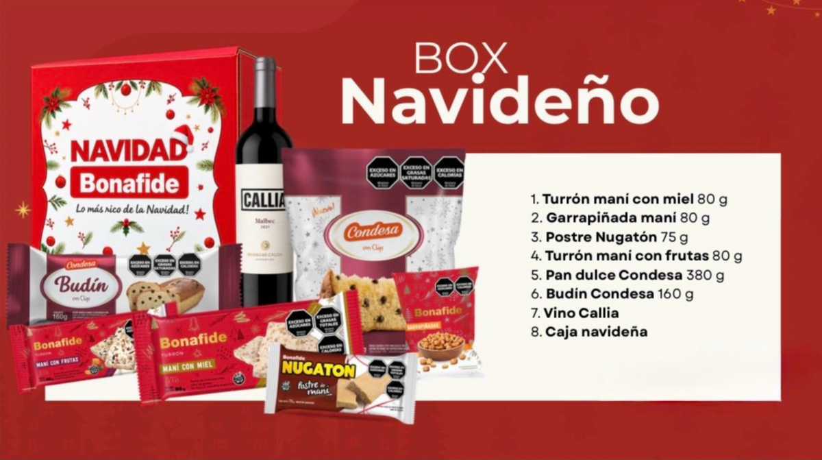 Box Navideno 8 productos