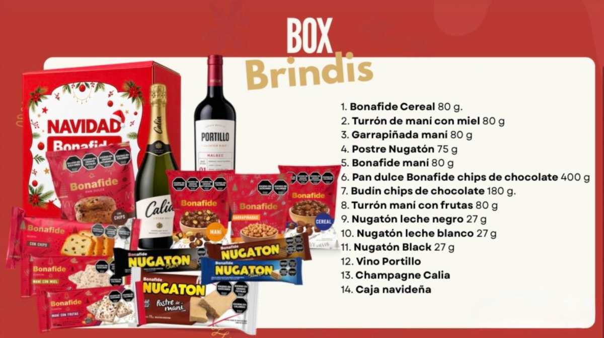 Box Brindis 14 articulos