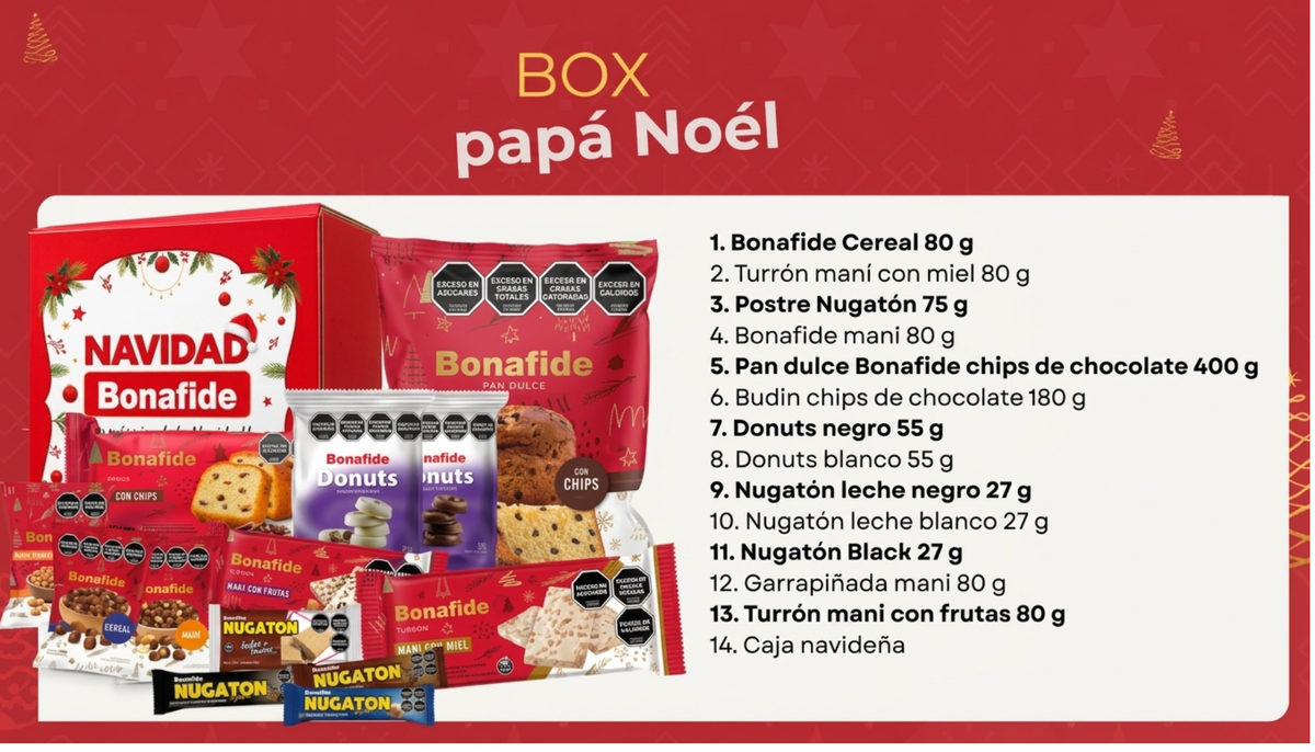 Box Papa Noel 14 Productos